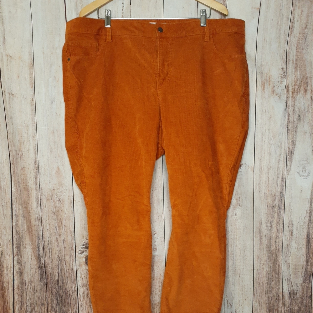 OLD NAVY Rockstar Super Skinny ORANGE Pants